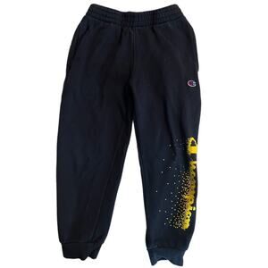 Champion Navy Blue Fleece Sweatpants/Joggers Size S